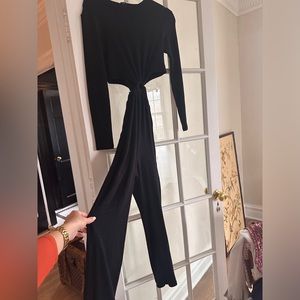 LNA ribbed sweater jumpsuit